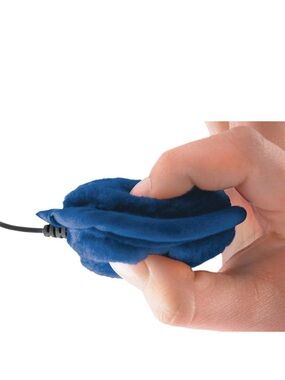 Blue SoftSpeaker Pillow Speaker Plush Cover Perfect for Sleep Music and Audio